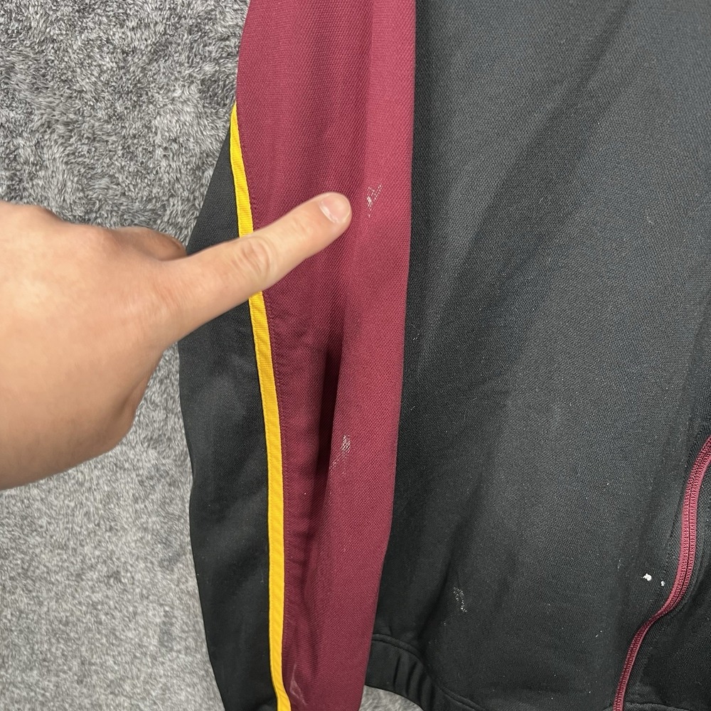 Vintage Nike Minnesota Gophers Track Jacket Mens Large Maroon Zip Up Long Sleeve - Picture 4 of 12